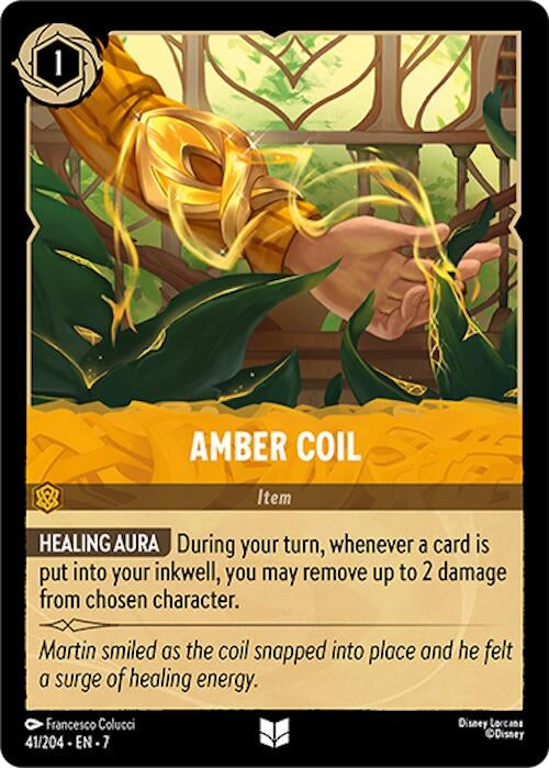 Amber Coil (41/204) (Archazia's Island)