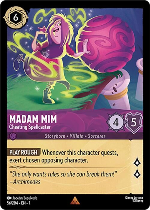 Madam Mim - Cheating Spellcaster (56/204) (Archazia's Island)