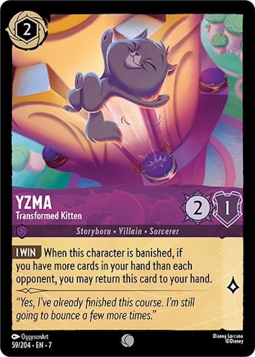 Yzma - Transformed Kitten (59/204) (Archazia's Island)
