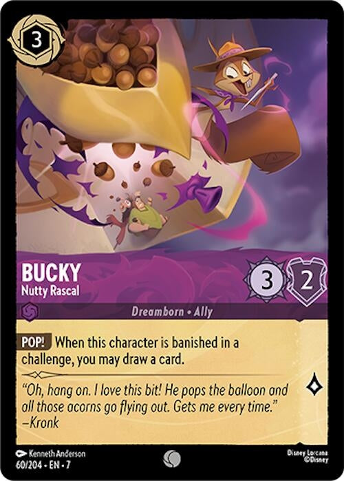 Bucky - Nutty Rascal (60/204) (Archazia's Island)