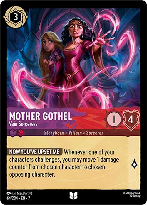 Mother Gothel - Vain Sorceress (64/204) (Archazia's Island)