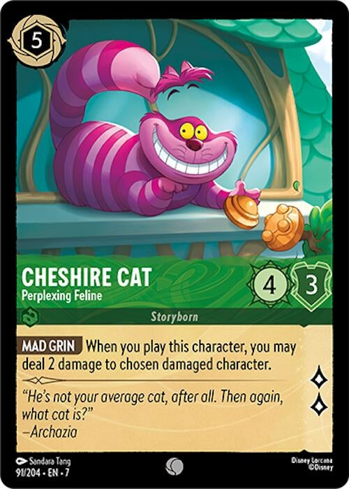 Cheshire Cat - Perplexing Feline (91/204) (Archazia's Island)