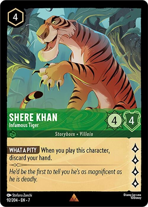 Shere Khan - Infamous Tiger (92/204) (Archazia's Island)