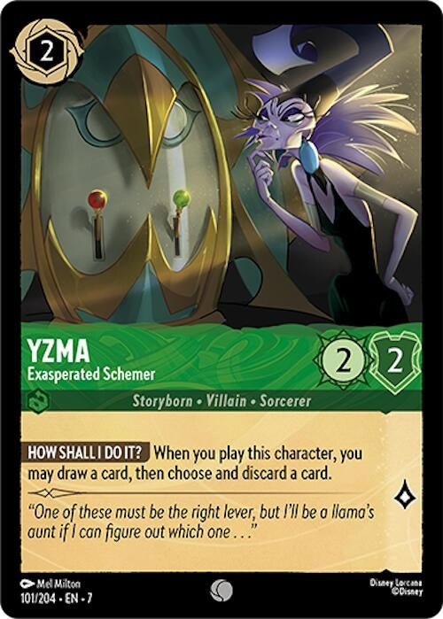 Yzma - Exasperated Schemer (101/204) (Archazia's Island)