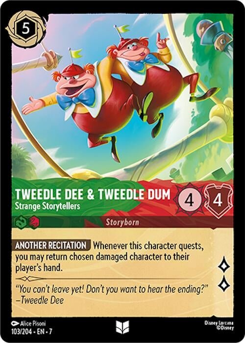 Tweedledee & Tweedledum - Strange Storytellers (103/204) (Archazia's Island)