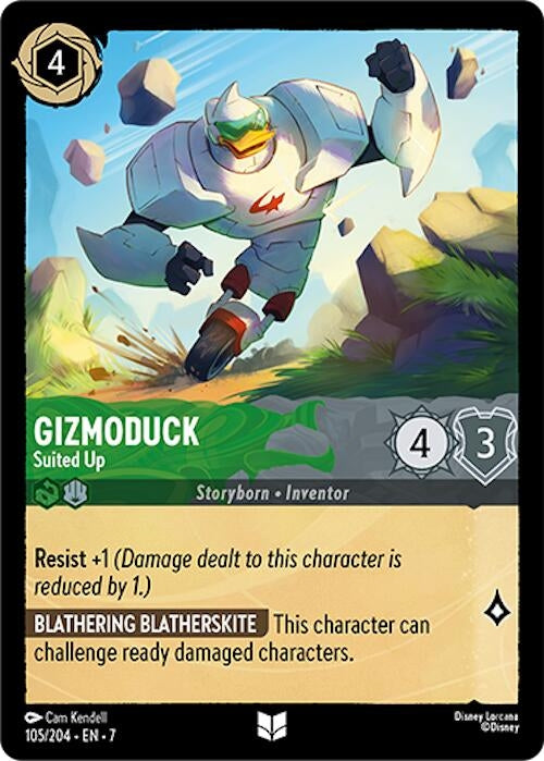 Gizmoduck - Suited Up (105/204) (Archazia's Island)