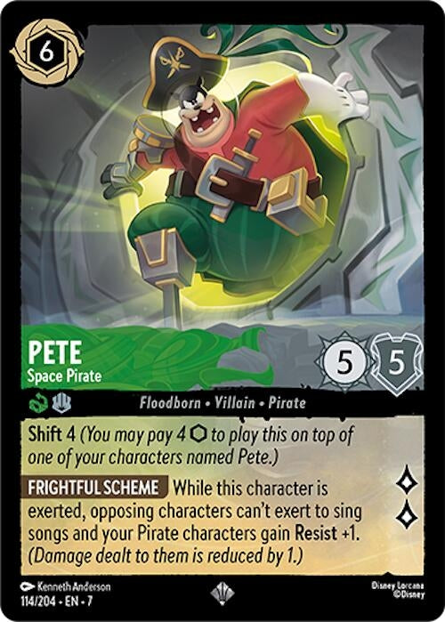 Pete - Space Pirate (114/204) (Archazia's Island)