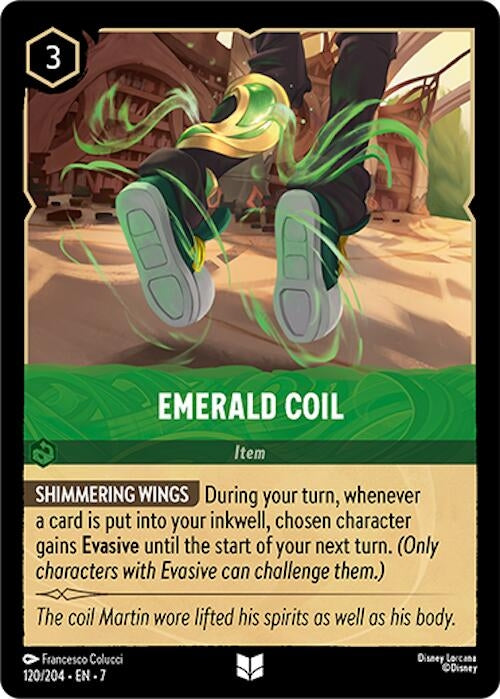 Emerald Coil (120/204) (Archazia's Island)