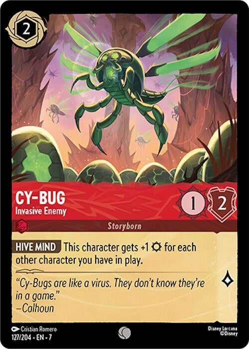 Cy-Bug - Invasive Enemy (127/204) (Archazia's Island)