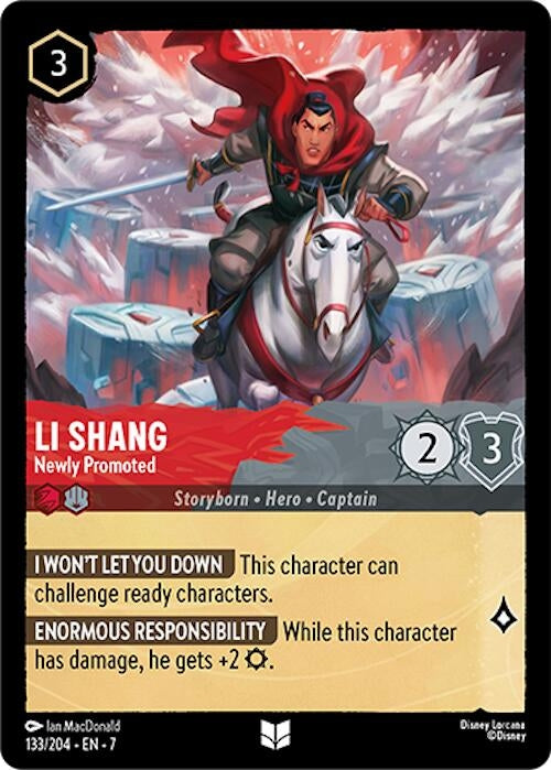 Li Shang - Newly Promoted (133/204) (Archazia's Island)