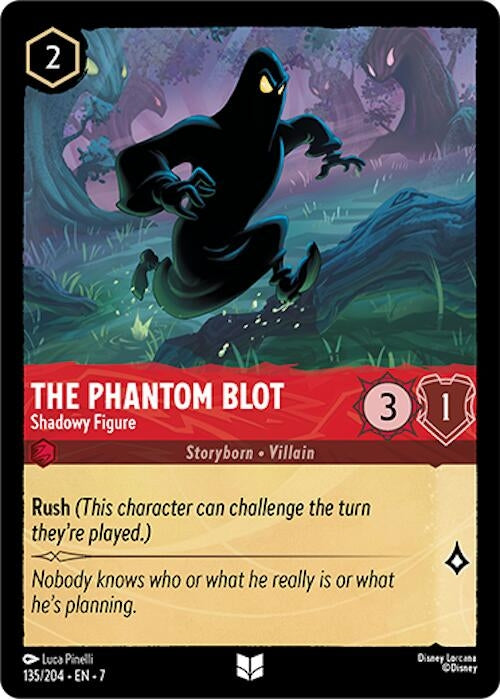 The Phantom Blot - Shadowy Figure (135/204) (Archazia's Island)
