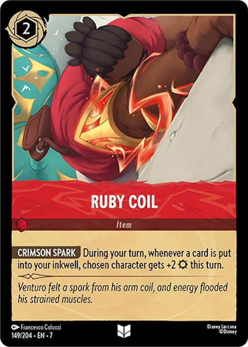Ruby Coil (149/204) (Archazia's Island)