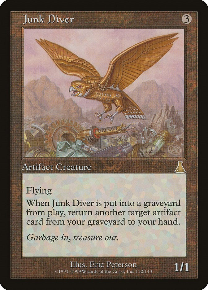 Image for Junk Diver (132) (Urza's Destiny) - Magic: The Gathering