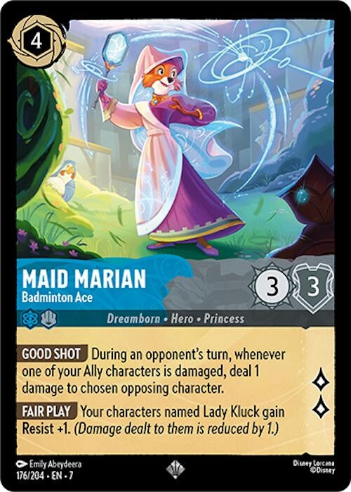 Maid Marian - Badminton Ace (176/204) (Archazia's Island)