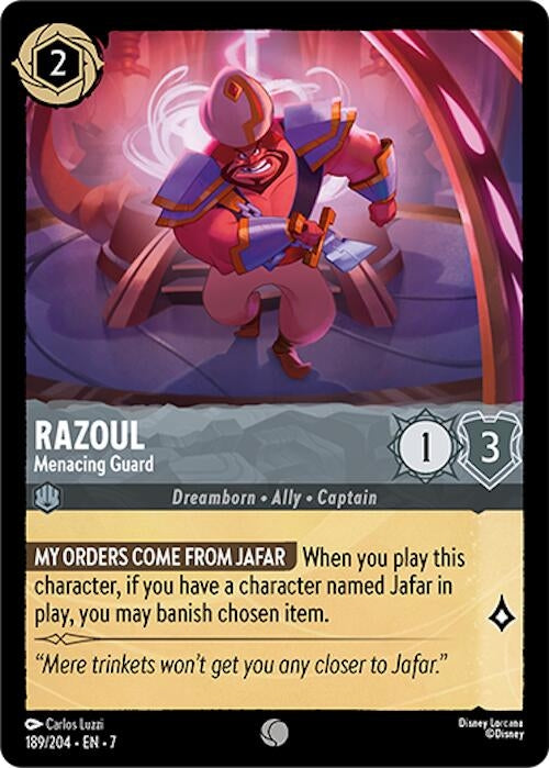 Razoul - Menacing Guard (189/204) (Archazia's Island)