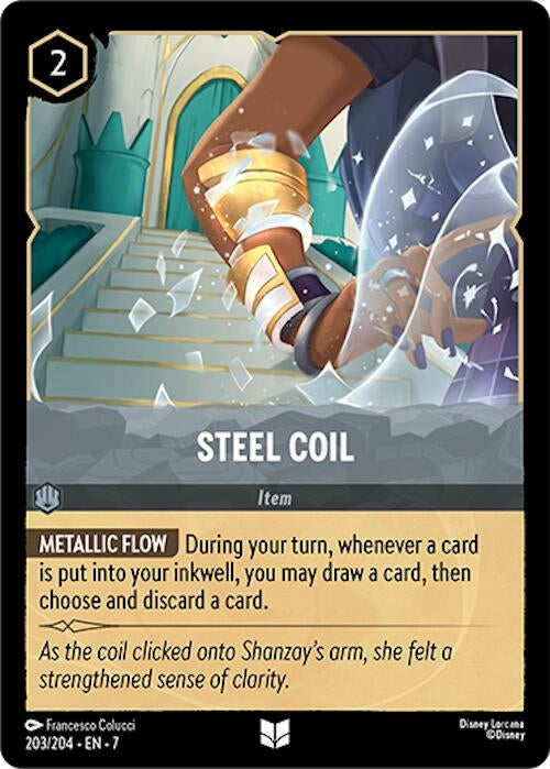 Image for Steel Coil (203/204) (Archazia's Island) - Disney Lorcana