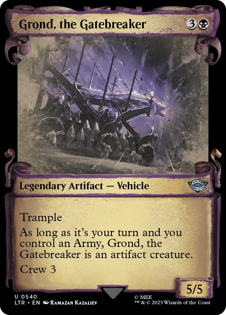 Grond, the Gatebreaker (Showcase Scrolls) (540) (LTR)