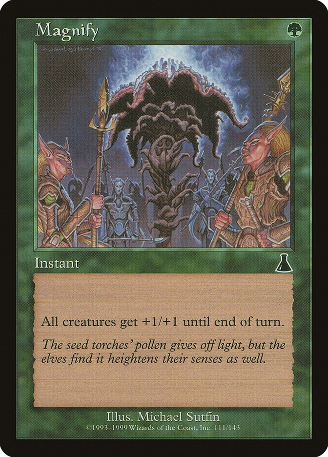 Image for Magnify (111) (Urza's Destiny) - Magic: The Gathering