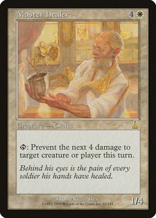 Image for Master Healer (12) (Urza's Destiny) - Magic: The Gathering
