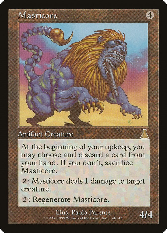 Image for Masticore (134) (Urza's Destiny) - Magic: The Gathering