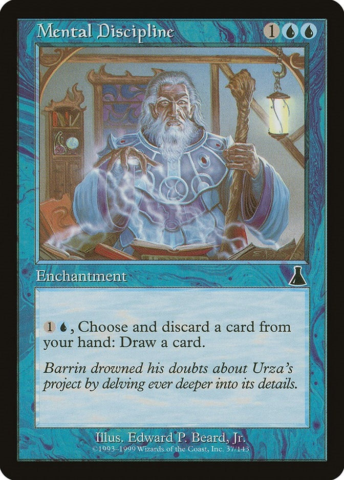 Image for Mental Discipline (37) (Urza's Destiny) - Magic: The Gathering