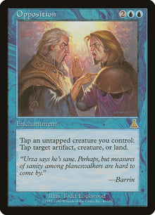 Image for Opposition (40) (Urza's Destiny) - Magic: The Gathering