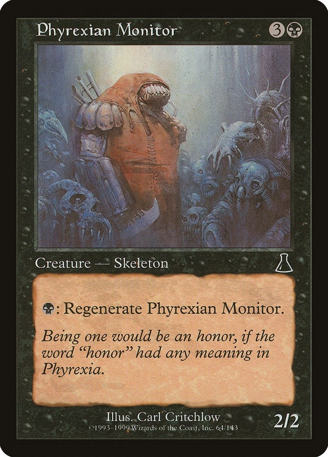 Image for Phyrexian Monitor (64) (Urza's Destiny) - Magic: The Gathering