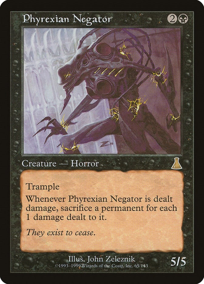 Image for Phyrexian Negator (65) (Urza's Destiny) - Magic: The Gathering