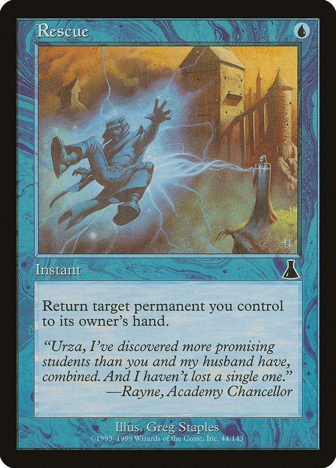 Image for Rescue (44) (Urza's Destiny) - Magic: The Gathering