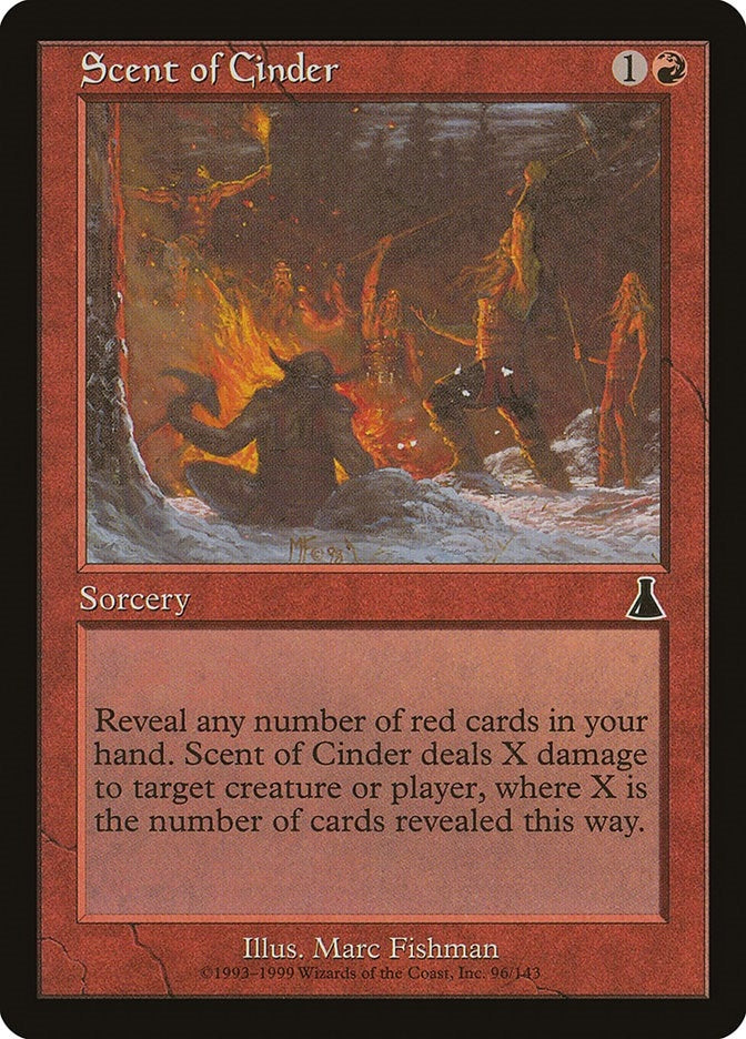 Image for Scent of Cinder (96) (Urza's Destiny) - Magic: The Gathering