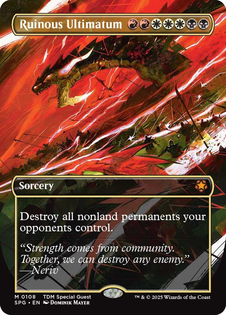 Ruinous Ultimatum (Borderless) (108) (Special Guests) (SPG)