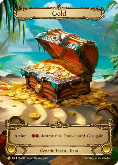 Image for Gold (Treasure) (SEA244) (High Seas) - Flesh and Blood TCG