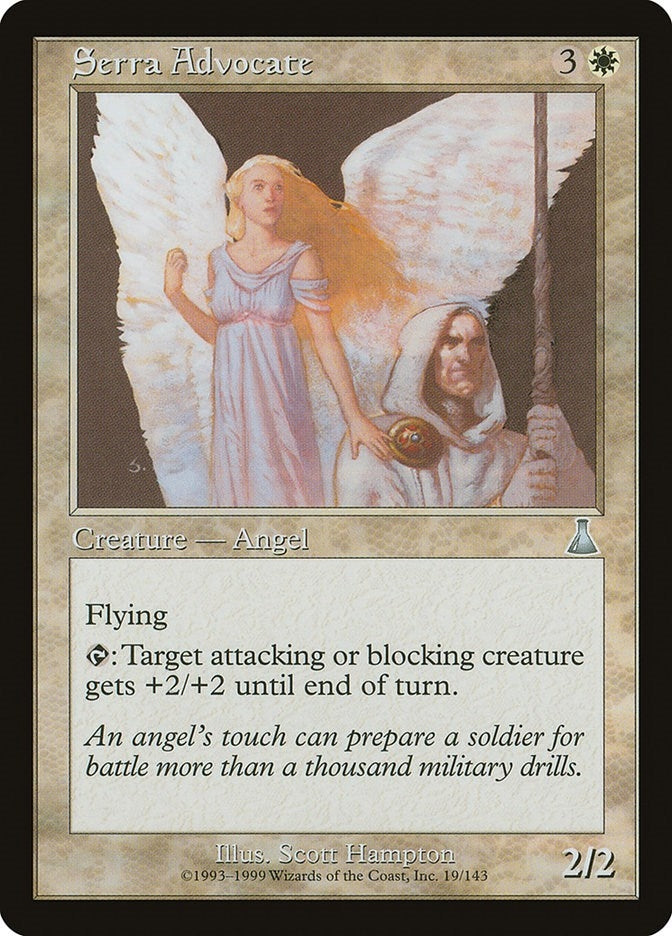 Image for Serra Advocate (19) (Urza's Destiny) - Magic: The Gathering