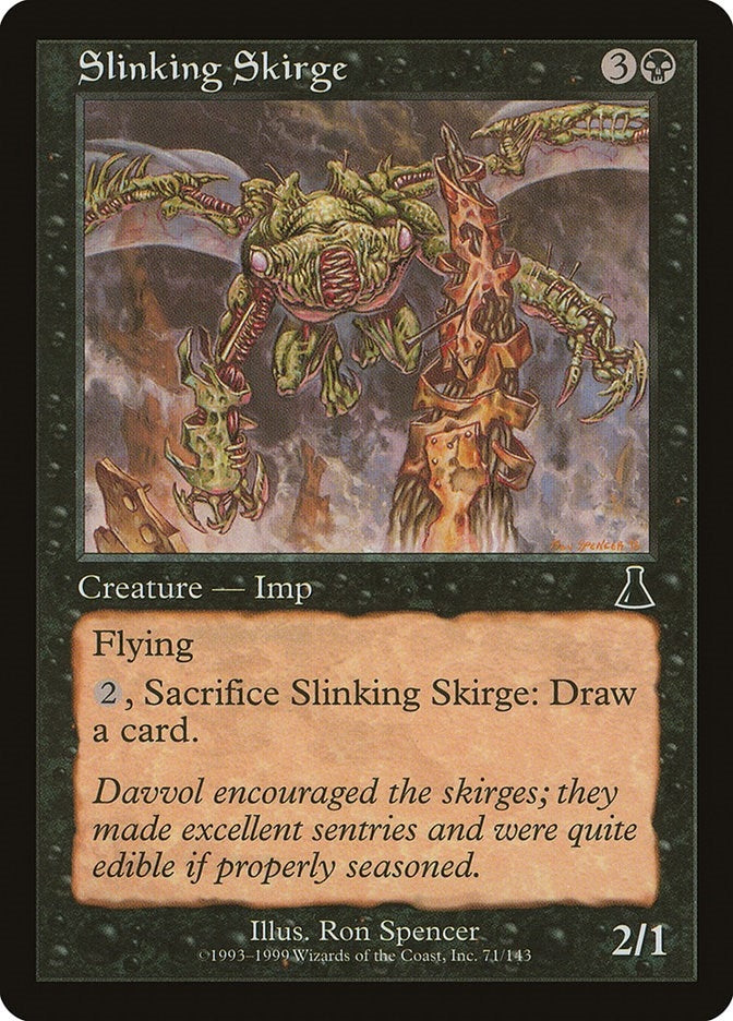 Image for Slinking Skirge (71) (Urza's Destiny) - Magic: The Gathering