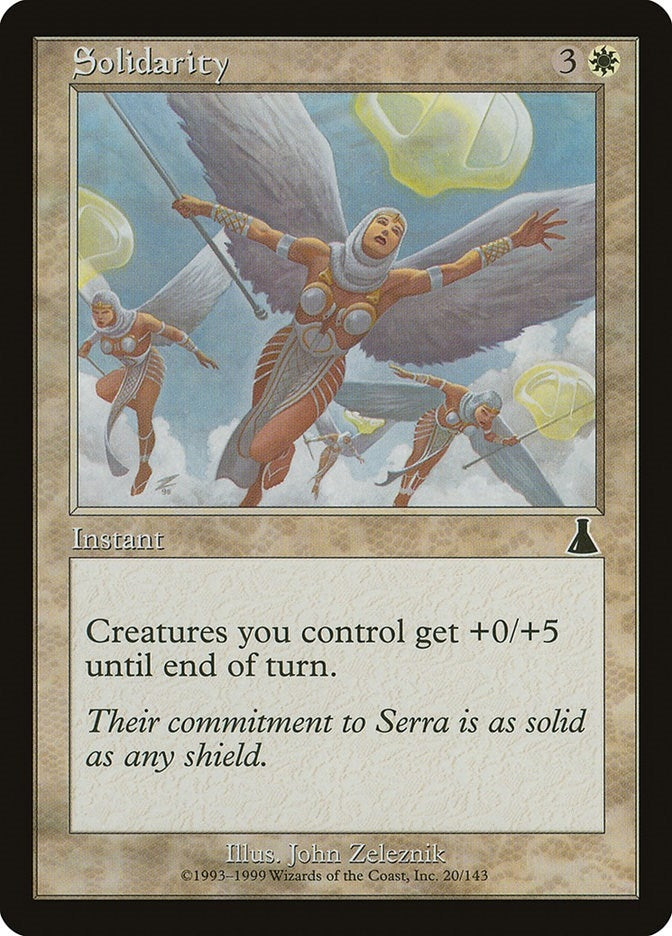 Image for Solidarity (20) (Urza's Destiny) - Magic: The Gathering