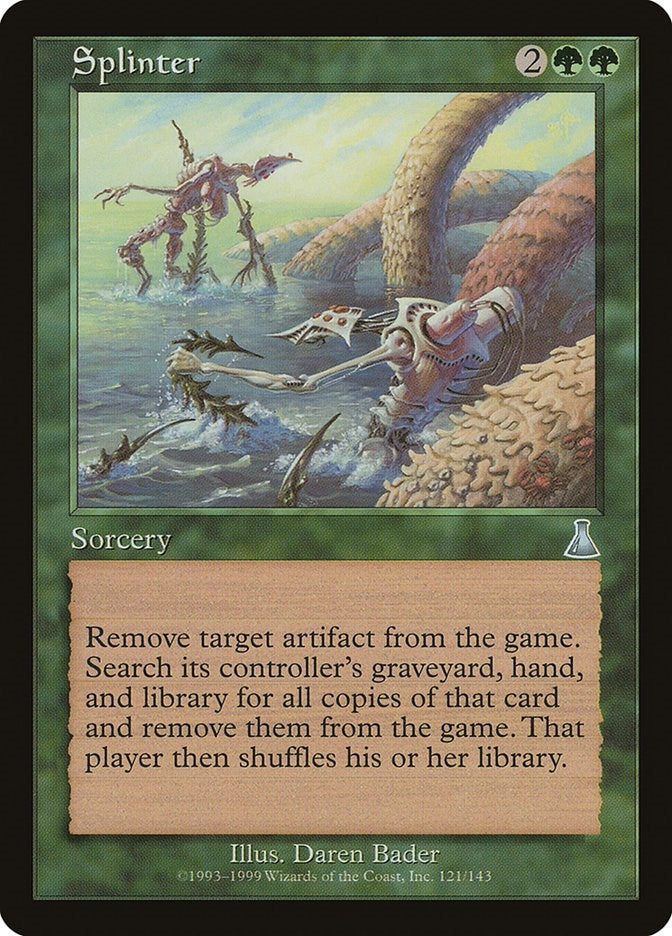 Image for Splinter (121) (Urza's Destiny) - Magic: The Gathering