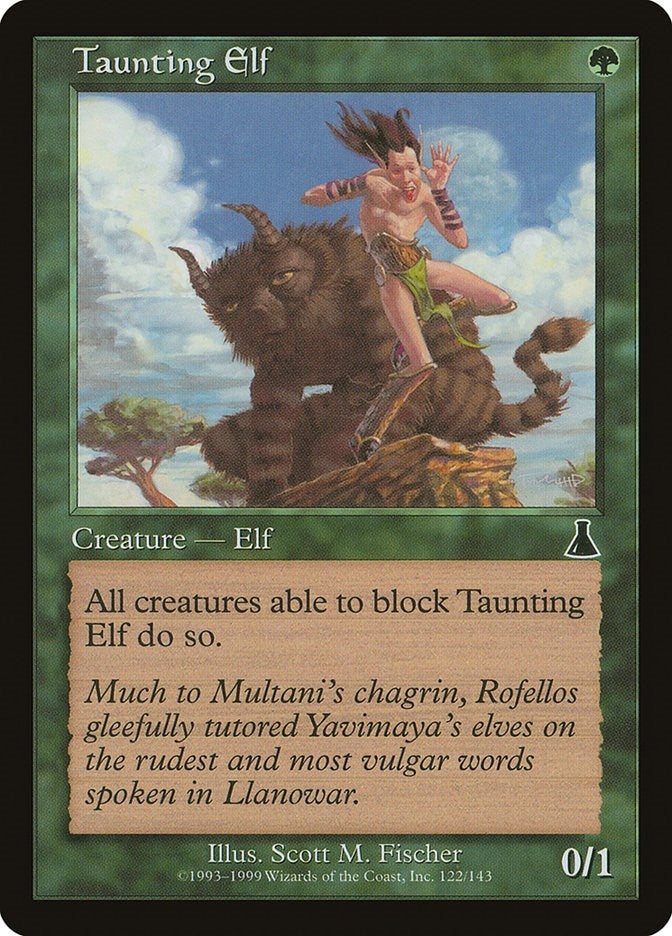 Image for Taunting Elf (122) (Urza's Destiny) - Magic: The Gathering