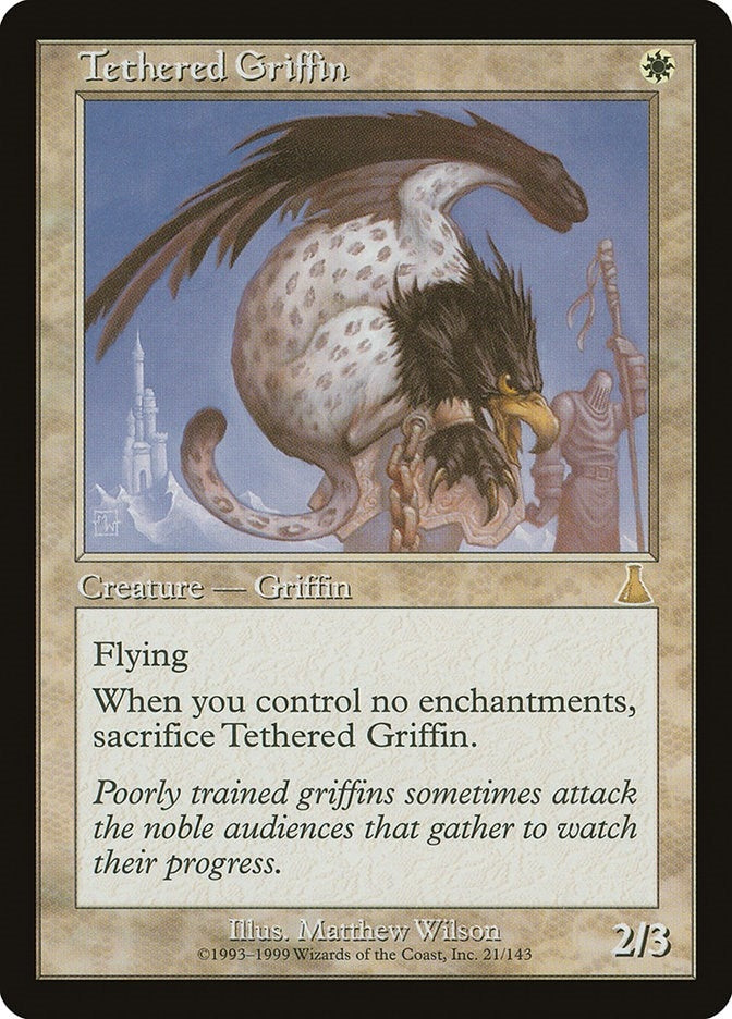 Image for Tethered Griffin (21) (Urza's Destiny) - Magic: The Gathering