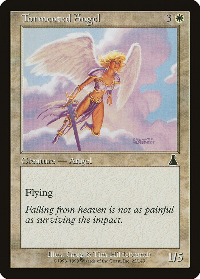 Image for Tormented Angel (22) (Urza's Destiny) - Magic: The Gathering