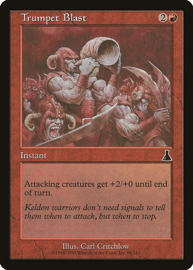 Image for Trumpet Blast (98) (Urza's Destiny) - Magic: The Gathering