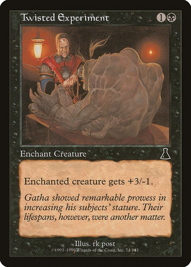Image for Twisted Experiment (74) (Urza's Destiny) - Magic: The Gathering