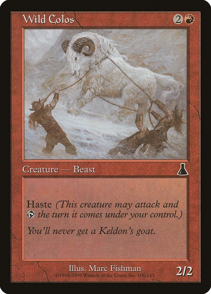 Image for Wild Colos (100) (Urza's Destiny) - Magic: The Gathering