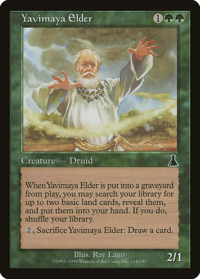 Image for Yavimaya Elder (124) (Urza's Destiny) - Magic: The Gathering