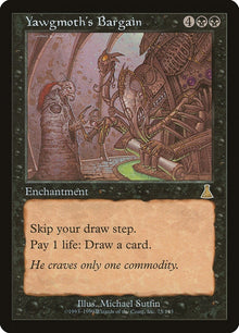 Image for Yawgmoth's Bargain (75) (Urza's Destiny) - Magic: The Gathering