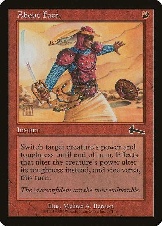 About Face (73) (Urza's Legacy)