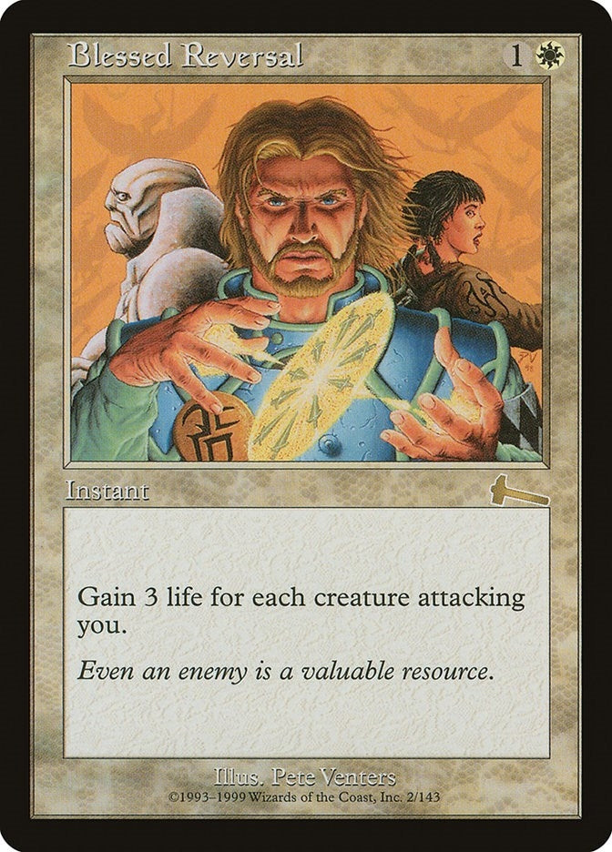 Image for Blessed Reversal (2) (Urza's Legacy) - Magic: The Gathering