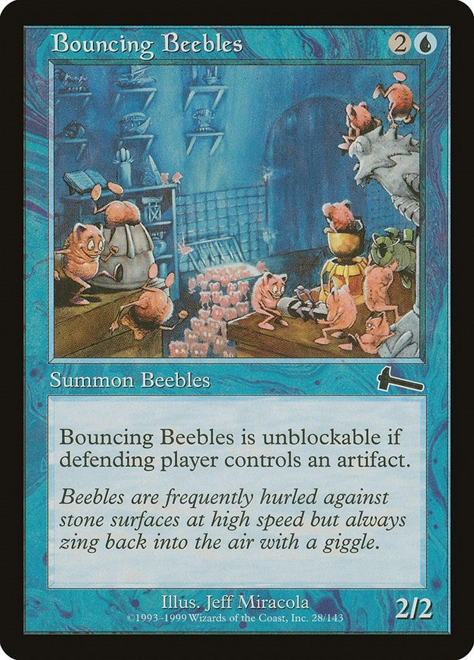 Image for Bouncing Beebles (28) (Urza's Legacy) - Magic: The Gathering