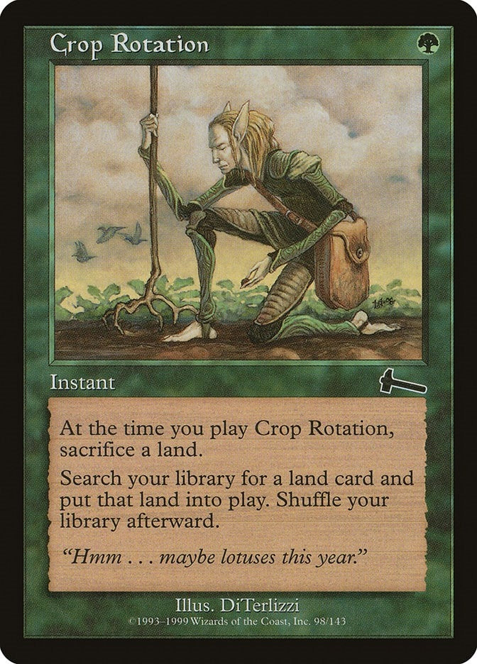 Image for Crop Rotation (98) (Urza's Legacy) - Magic: The Gathering