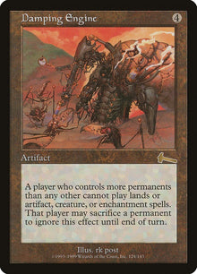 Image for Damping Engine (124) (Urza's Legacy) - Magic: The Gathering