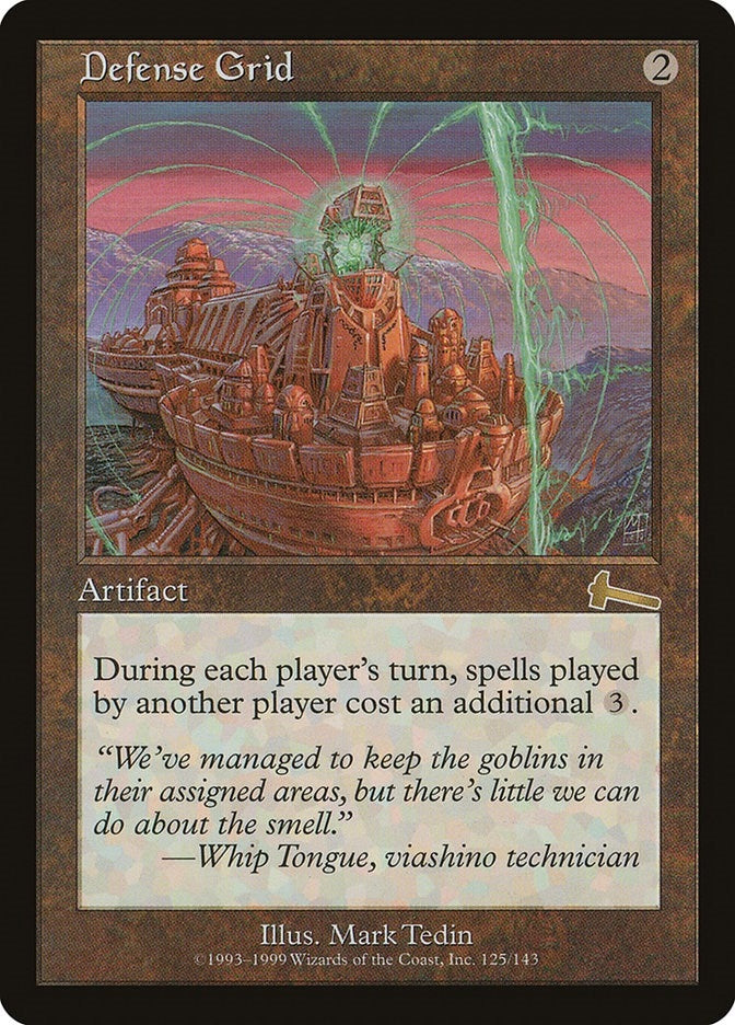 Image for Defense Grid (125) (Urza's Legacy) - Magic: The Gathering